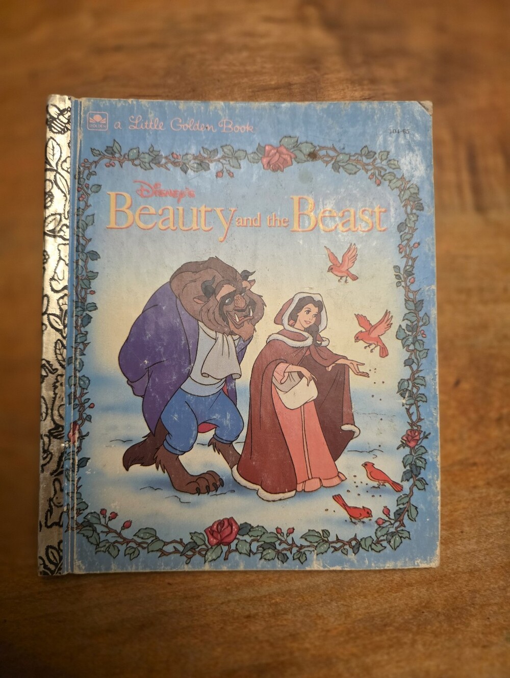 Disney's Beauty and the Beast Little Golden Book 1991 Classic Children's Story